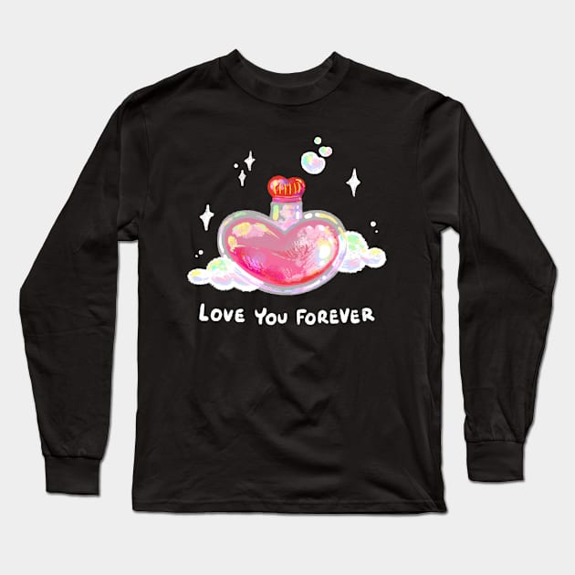 Love you forever Long Sleeve T-Shirt by Iniistudio